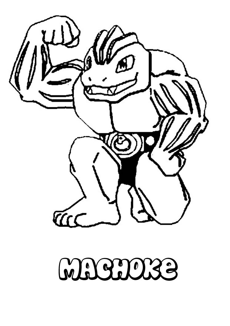 94 Machamp Coloring Page Printable 98