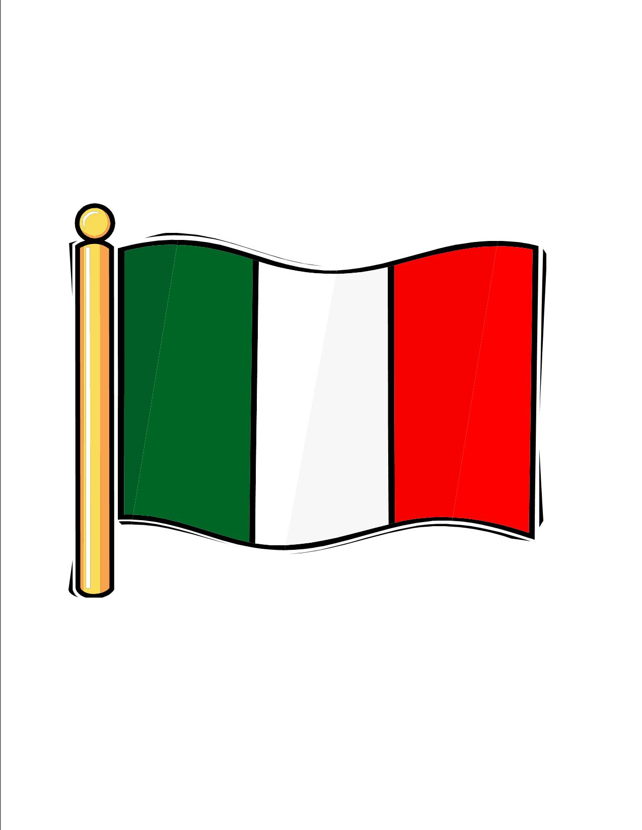 97 Italy Flag Coloring Page Printable 19