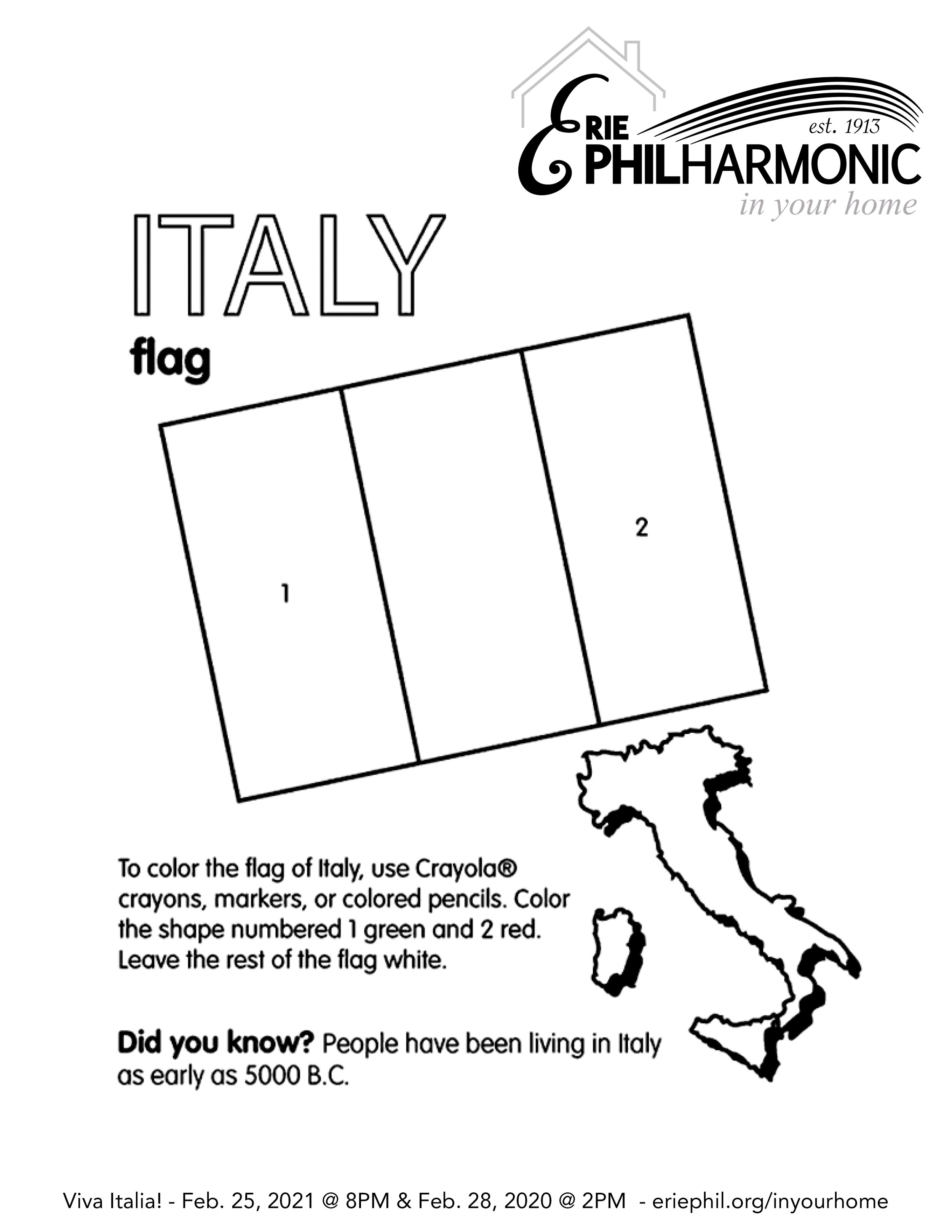 97 Italy Flag Coloring Page Printable 28