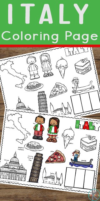 97 Italy Flag Coloring Page Printable 30