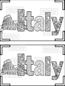 97 Italy Flag Coloring Page Printable 35