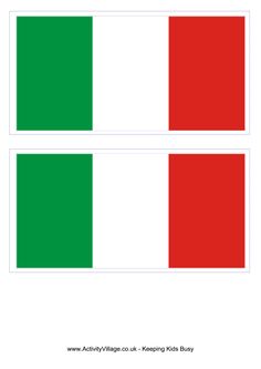 97 Italy Flag Coloring Page Printable 43