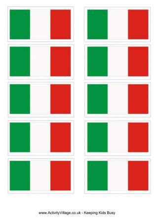 97 Italy Flag Coloring Page Printable 66