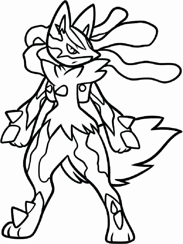 98 Ash's Greninja Coloring Page Printable 52