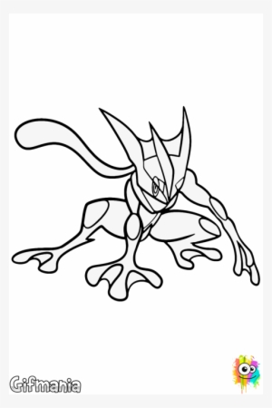 98 Ash's Greninja Coloring Page Printable 57