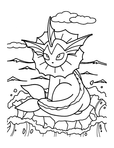 98 Ash's Greninja Coloring Page Printable 63