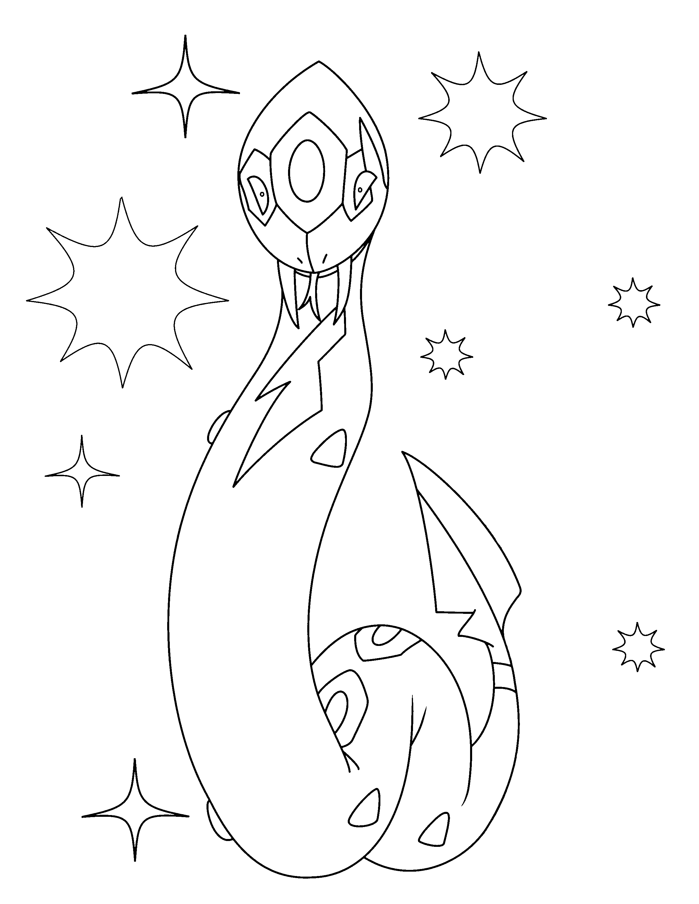 98 Ash's Greninja Coloring Page Printable 68