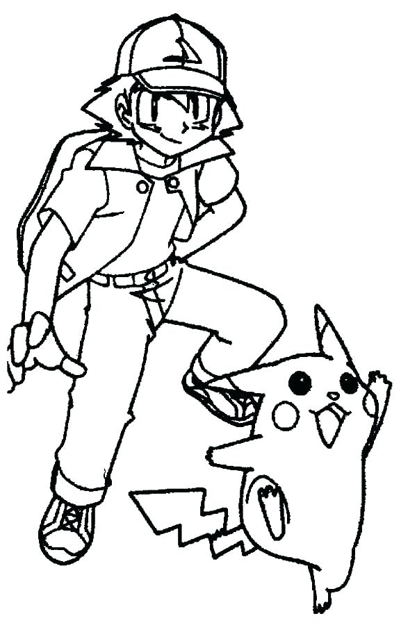 98 Ash's Greninja Coloring Page Printable 70