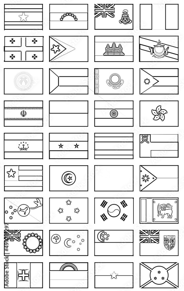 92+ Dazzling Countries Coloring Pages Printable