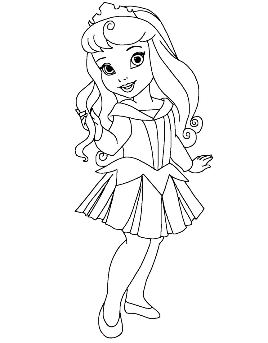 69+ Brightening Aurora Coloring Pages Printable