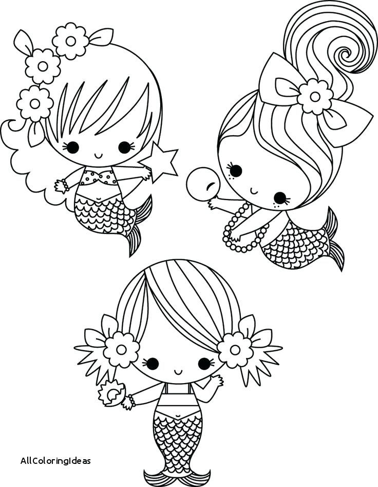 32+ Whimsical Mermaid Coloring Pages Printable