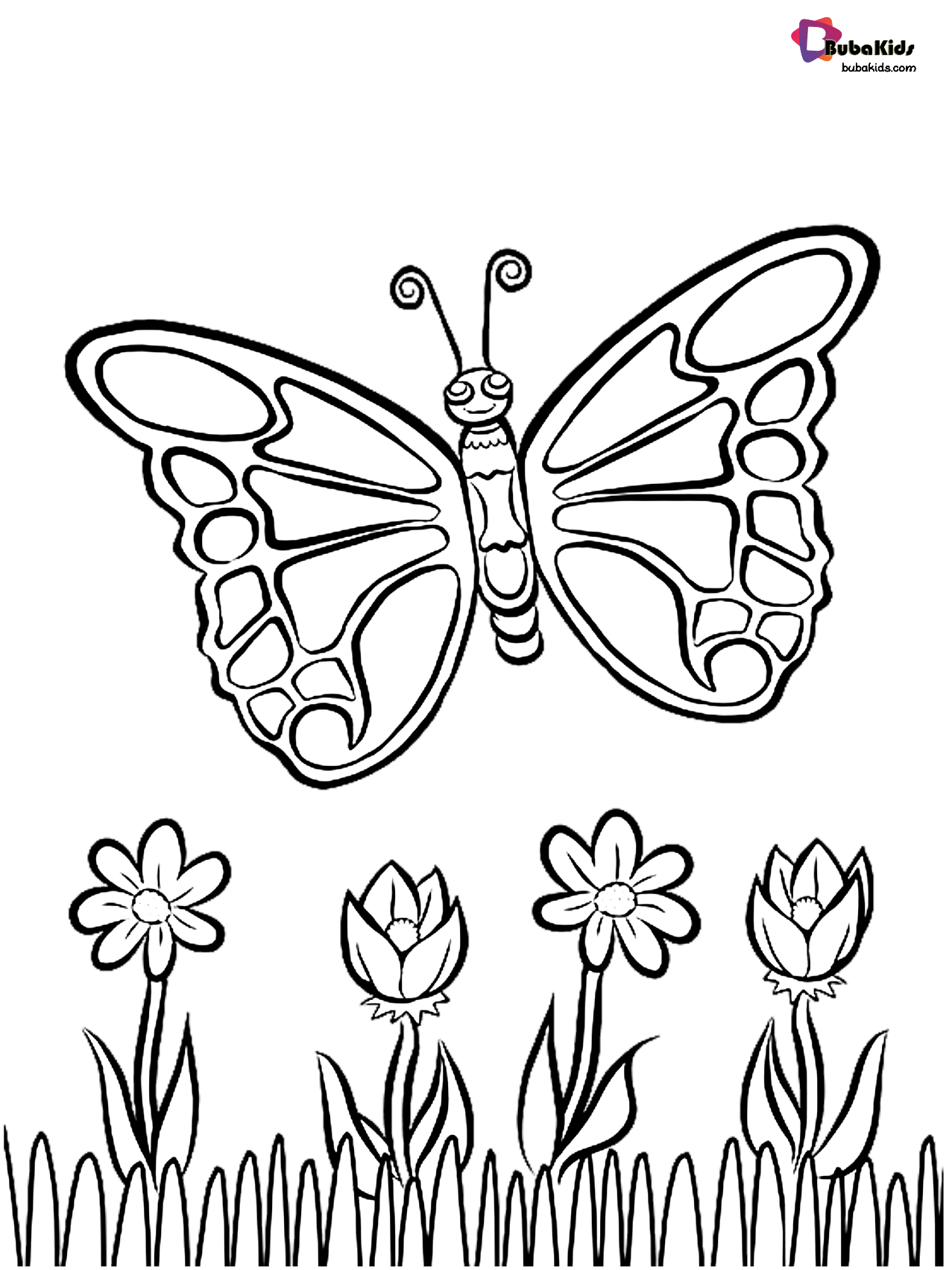 31 Beautiful Butterfly Coloring Pages Printable 20