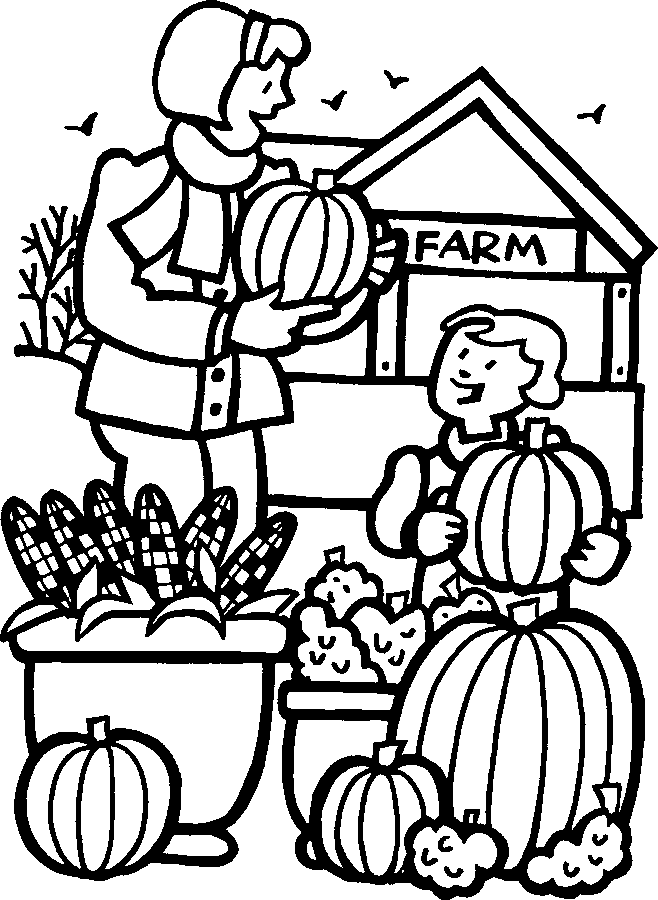 31 Easy Fall Coloring Pages Printable 22