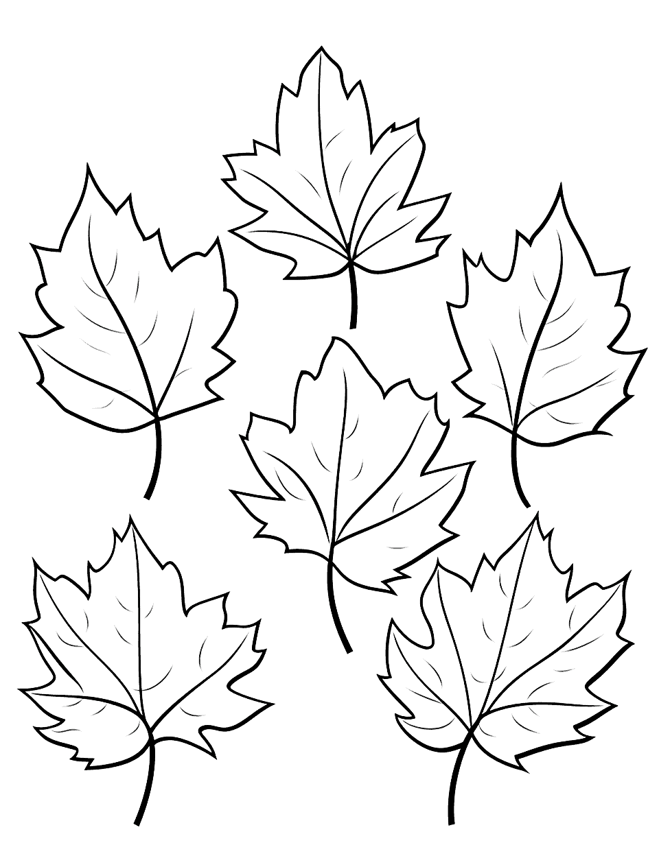 31 Easy Fall Coloring Pages Printable 23