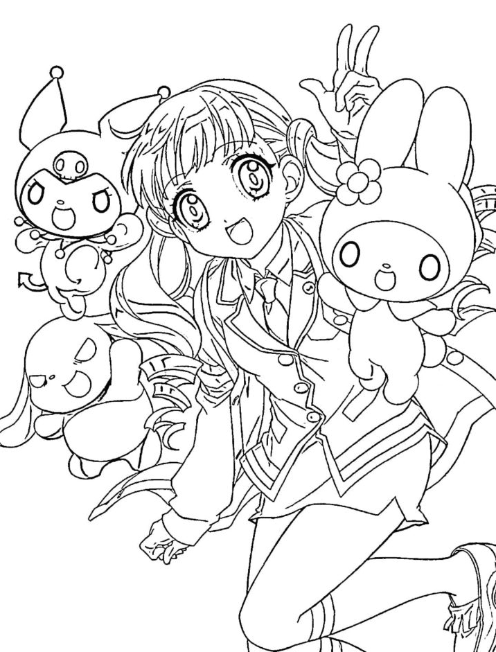 31 Exciting Kuromi Coloring Pages Printable 18