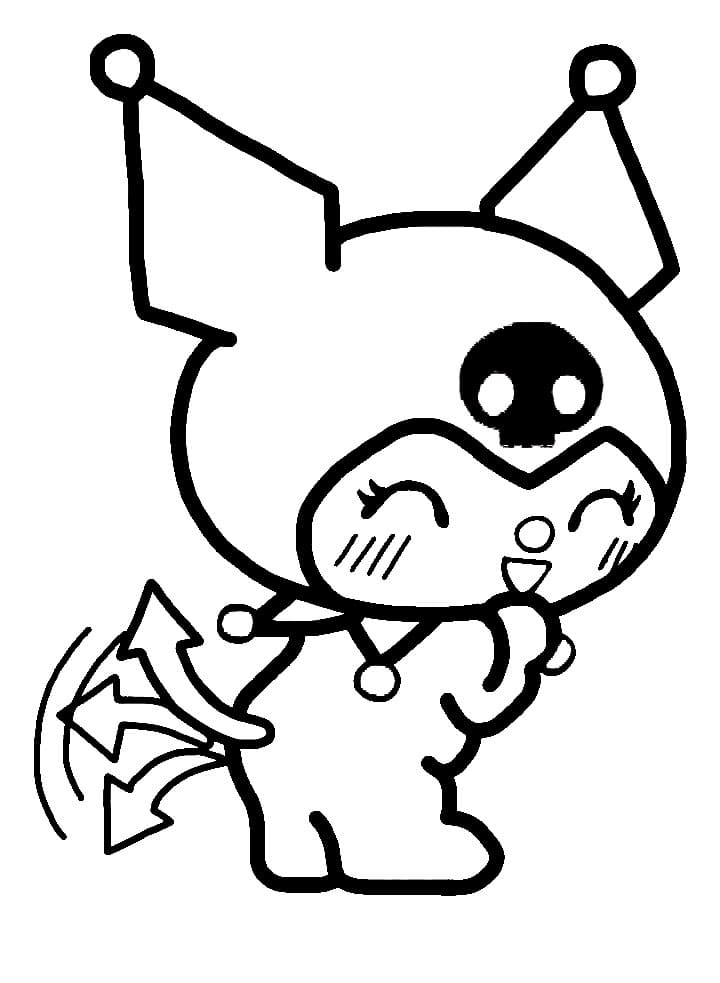 31 Exciting Kuromi Coloring Pages Printable 2