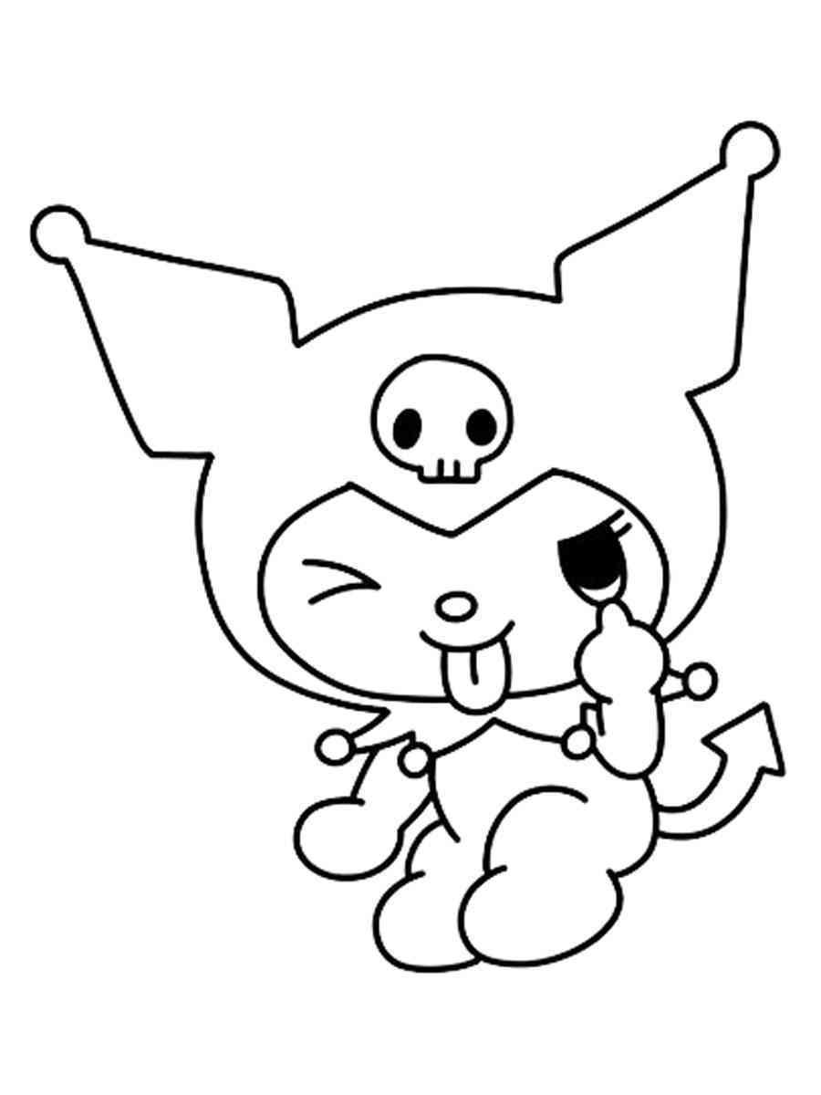 31 Exciting Kuromi Coloring Pages Printable 26