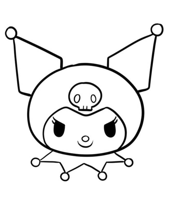 31 Exciting Kuromi Coloring Pages Printable 28