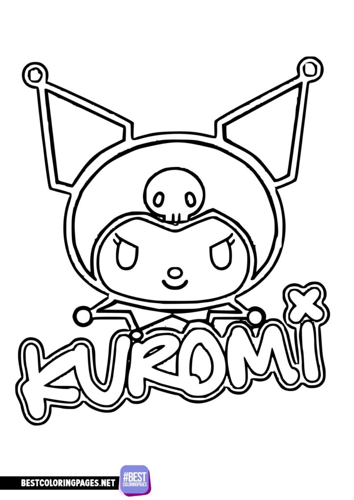 31 Exciting Kuromi Coloring Pages Printable 31