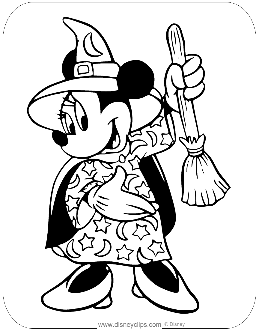 31 Goofy Halloween Coloring Pages Printable 11