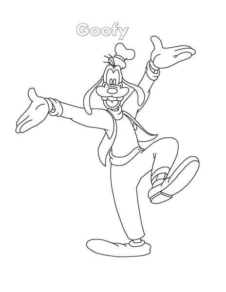 31 Goofy Halloween Coloring Pages Printable 17