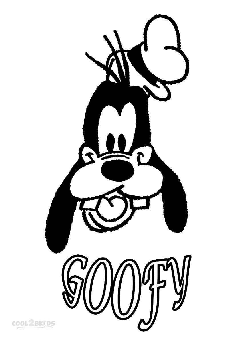 31 Goofy Halloween Coloring Pages Printable 3