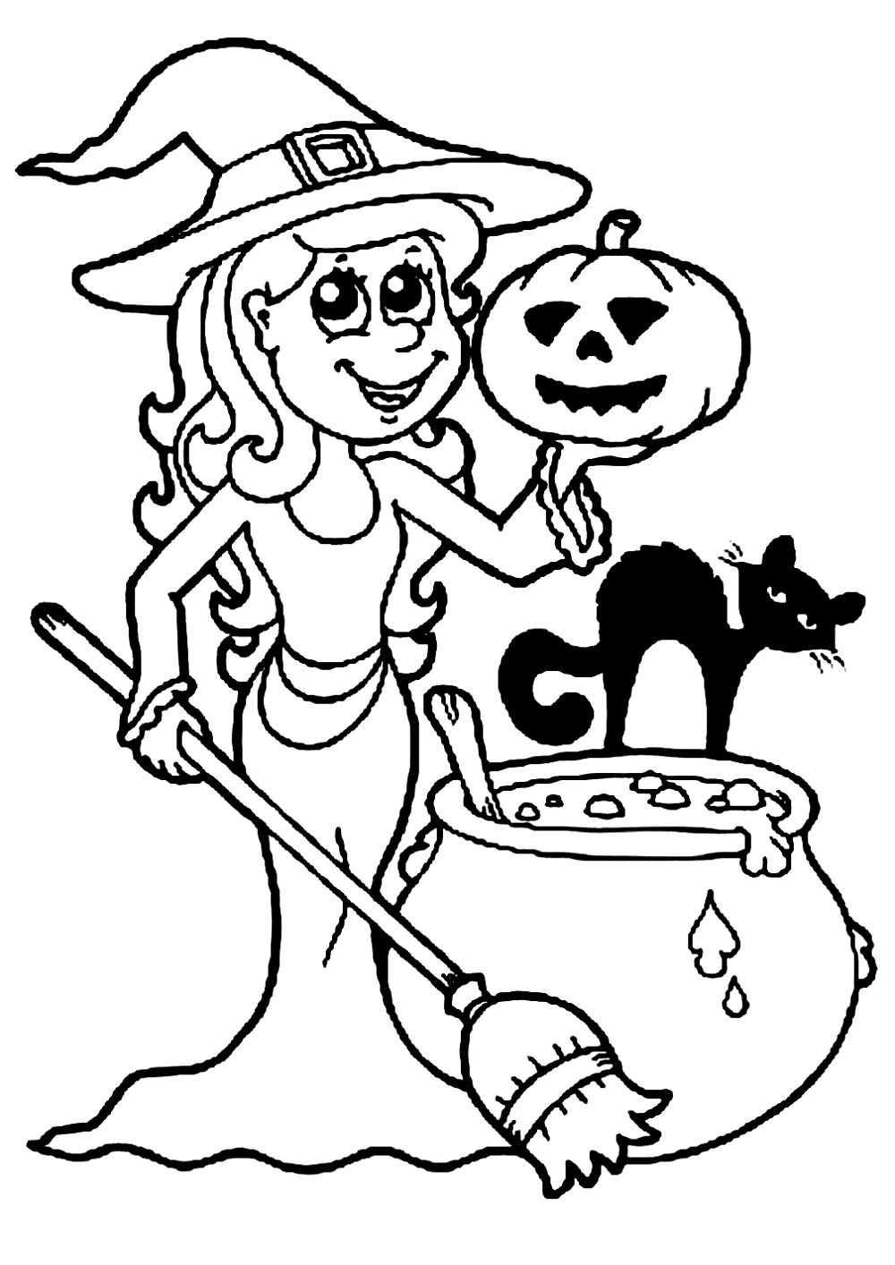 31 Goofy Halloween Coloring Pages Printable 34