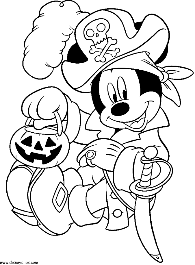 31 Goofy Halloween Coloring Pages Printable 8