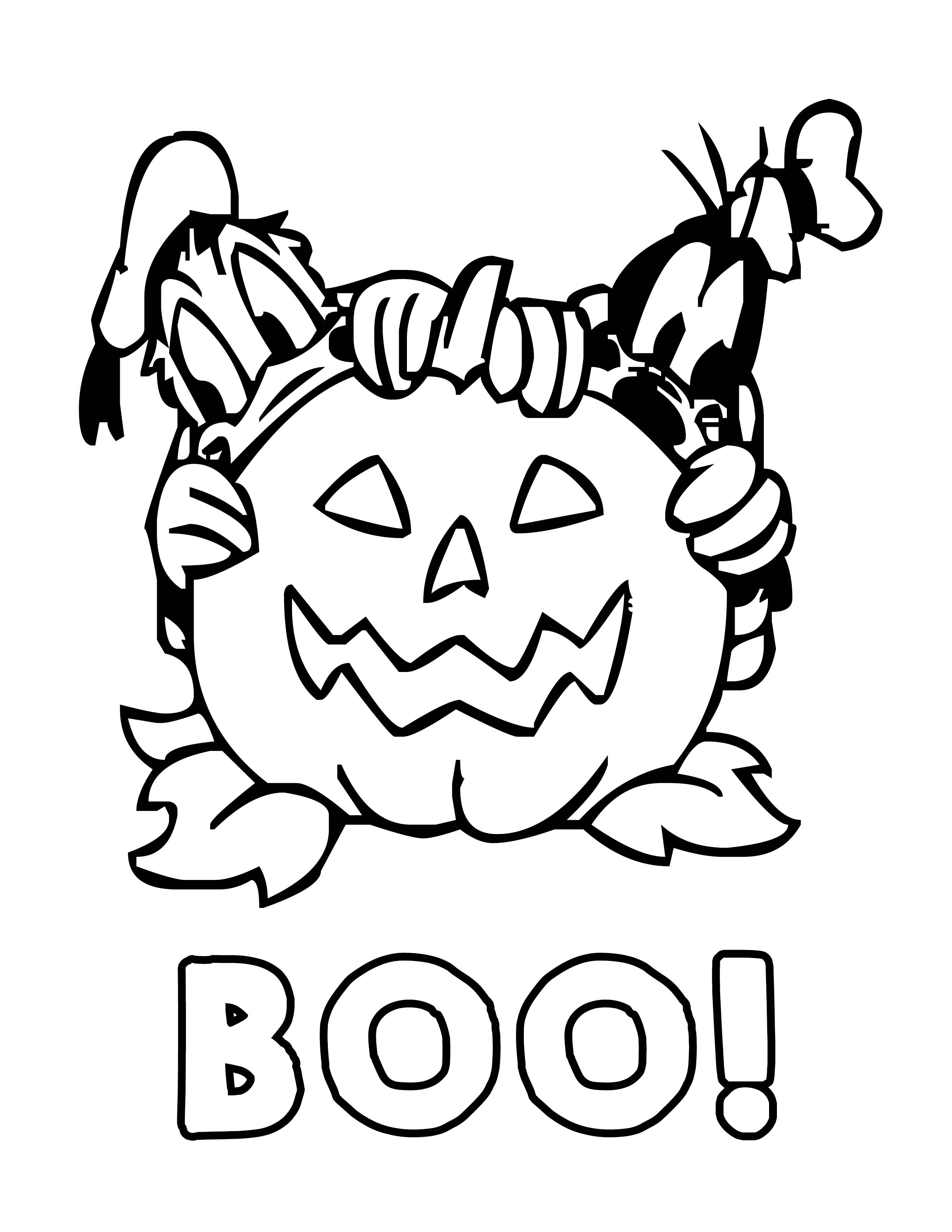 31 Goofy Halloween Coloring Pages Printable 9