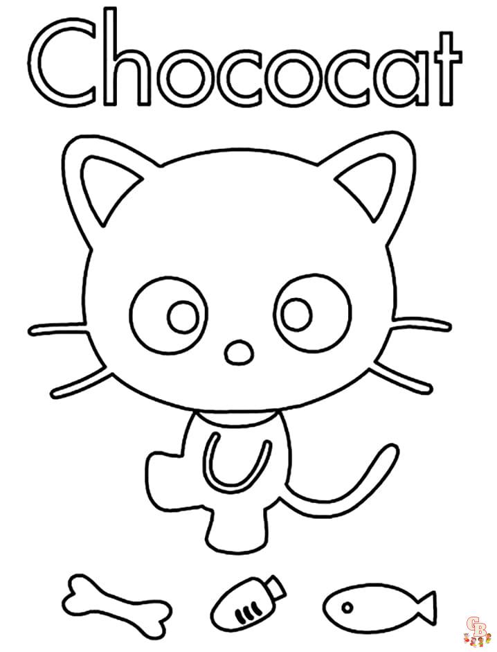 32 Fun Chococat Coloring Pages Printable 25