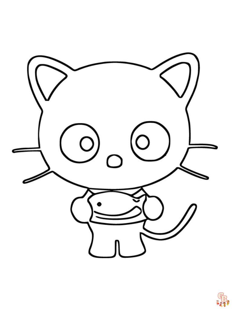 32 Fun Chococat Coloring Pages Printable 3