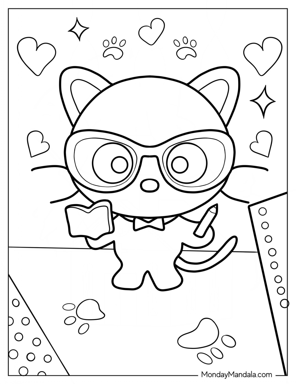 32 Fun Chococat Coloring Pages Printable 30