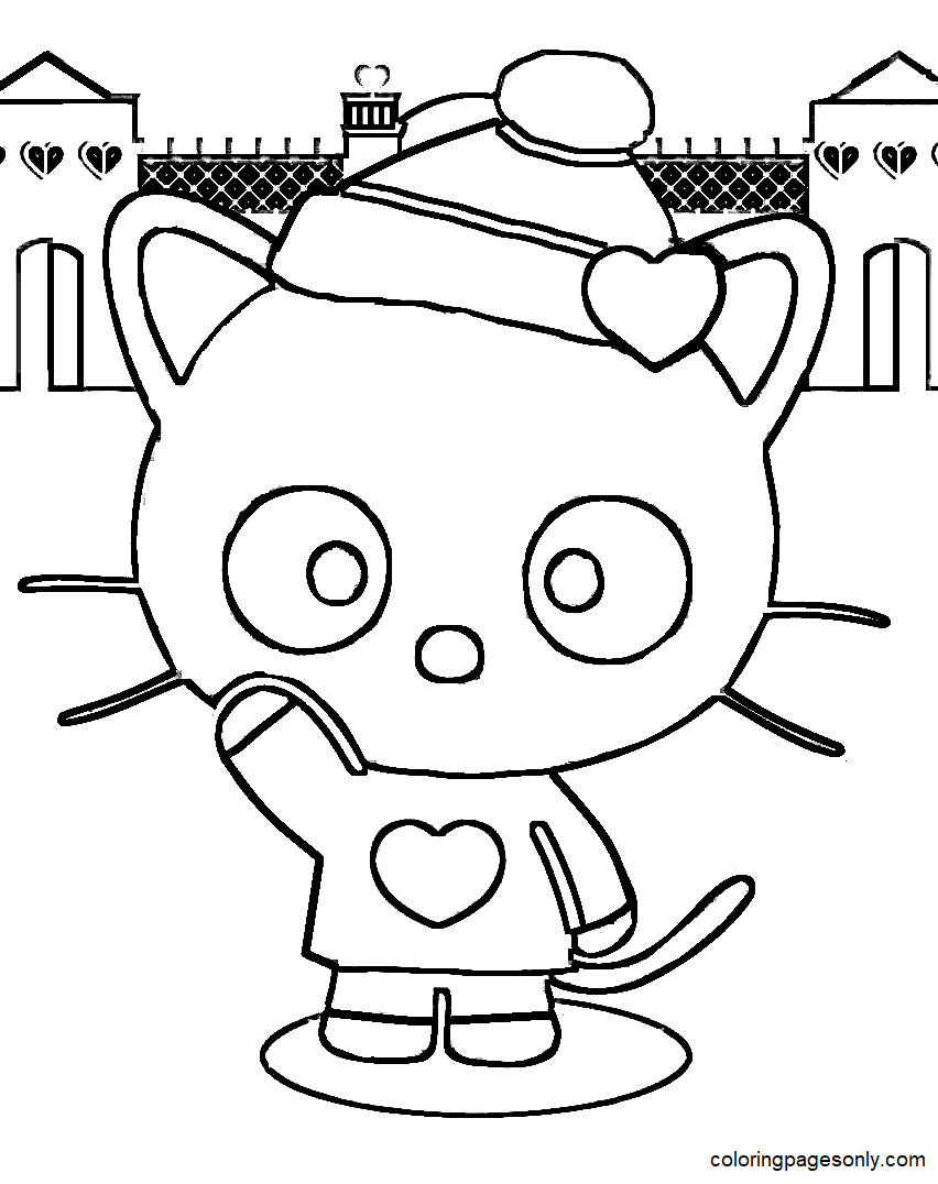 32 Fun Chococat Coloring Pages Printable 4