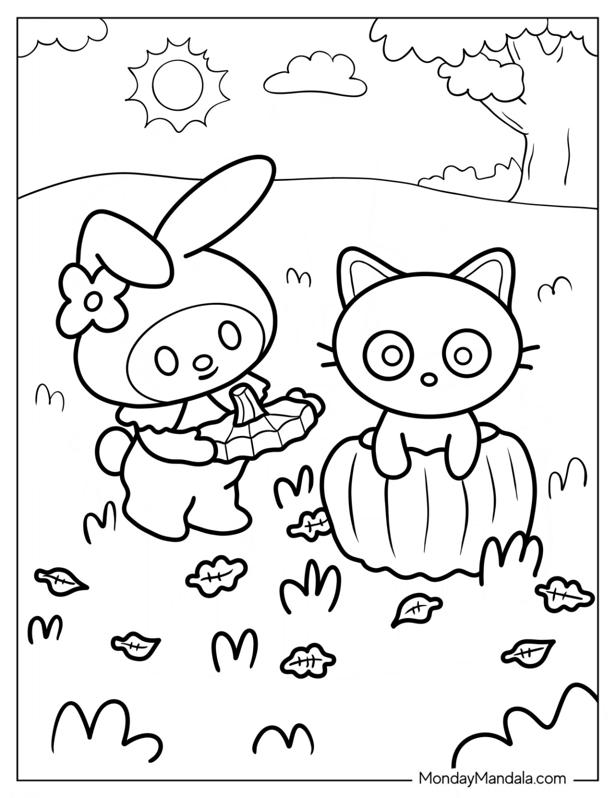 32 Fun Chococat Coloring Pages Printable 5