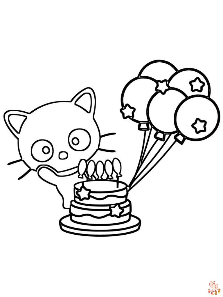 32 Fun Chococat Coloring Pages Printable 6