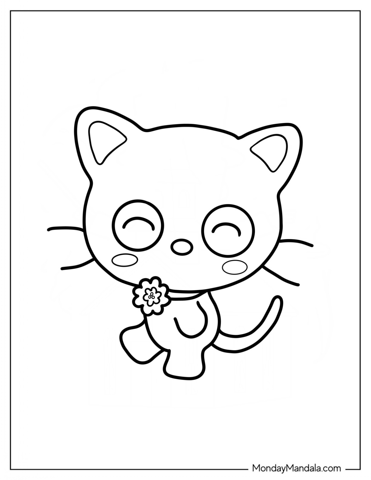 32 Fun Chococat Coloring Pages Printable 7