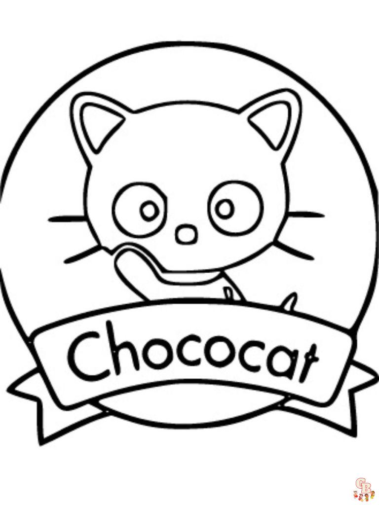 32 Fun Chococat Coloring Pages Printable 9