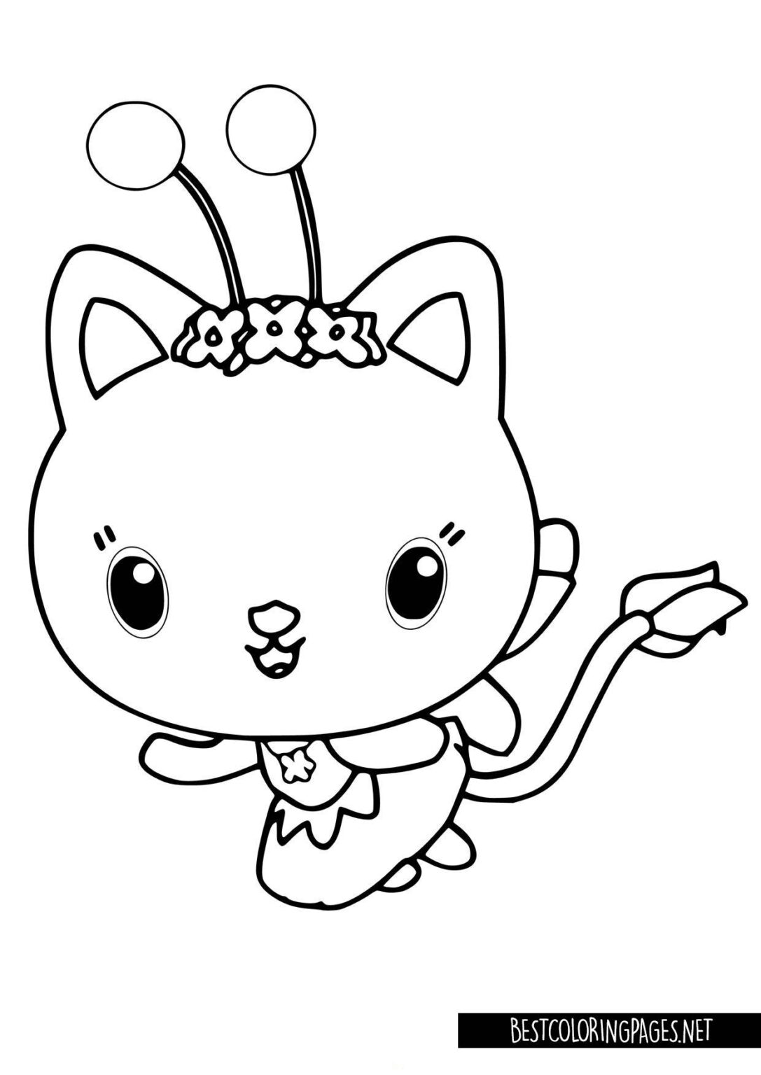 32 Gabby's Dollhouse Coloring Pages 15