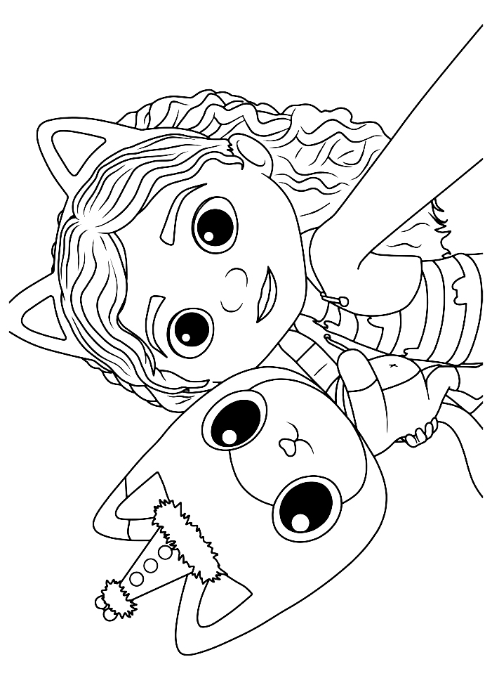 32 Gabby's Dollhouse Coloring Pages 35