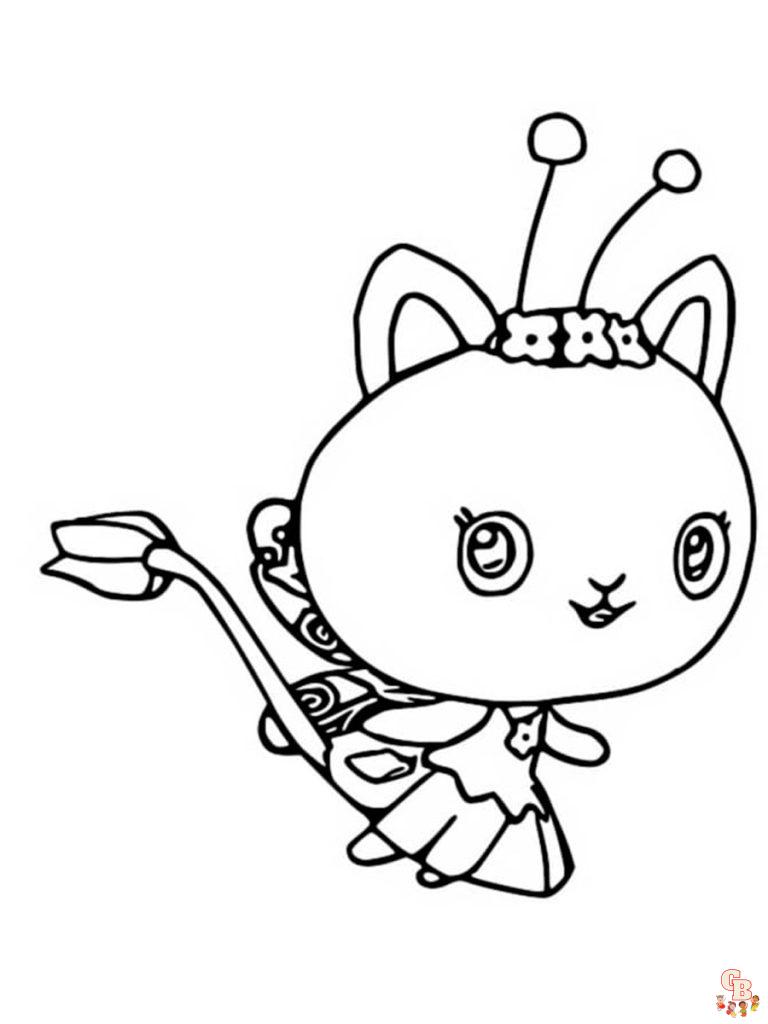 32 Gabby's Dollhouse Coloring Pages 6