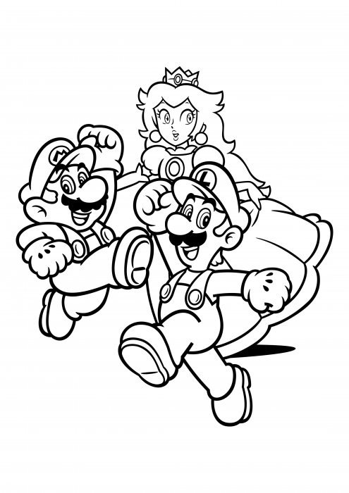 32 Super Mario Odyssey Coloring Pages Printable 10