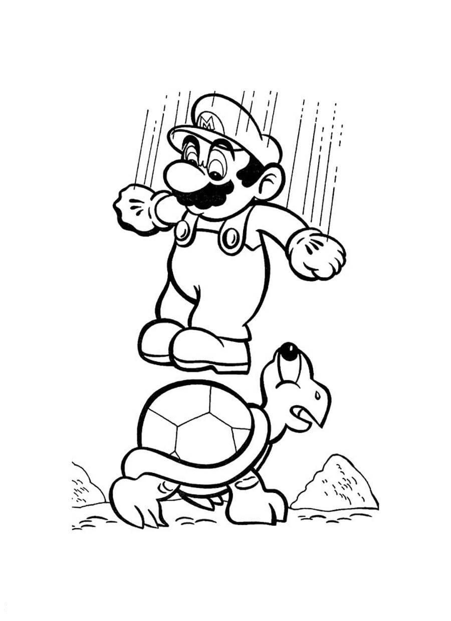 32 Super Mario Odyssey Coloring Pages Printable 2