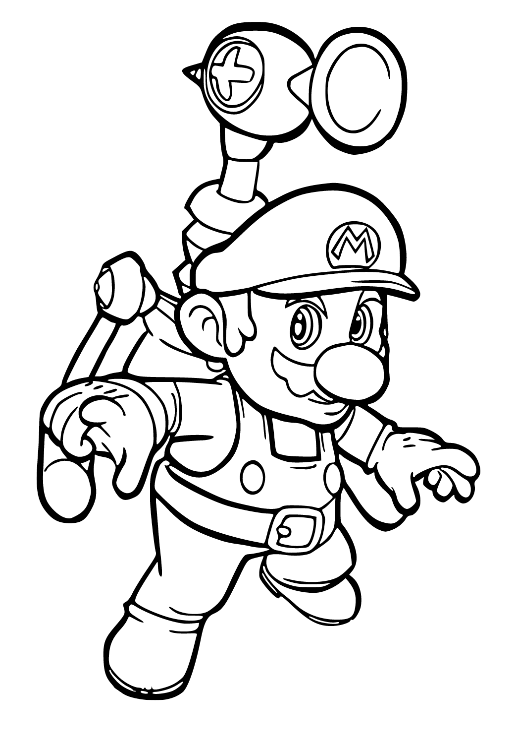 32 Super Mario Odyssey Coloring Pages Printable 25