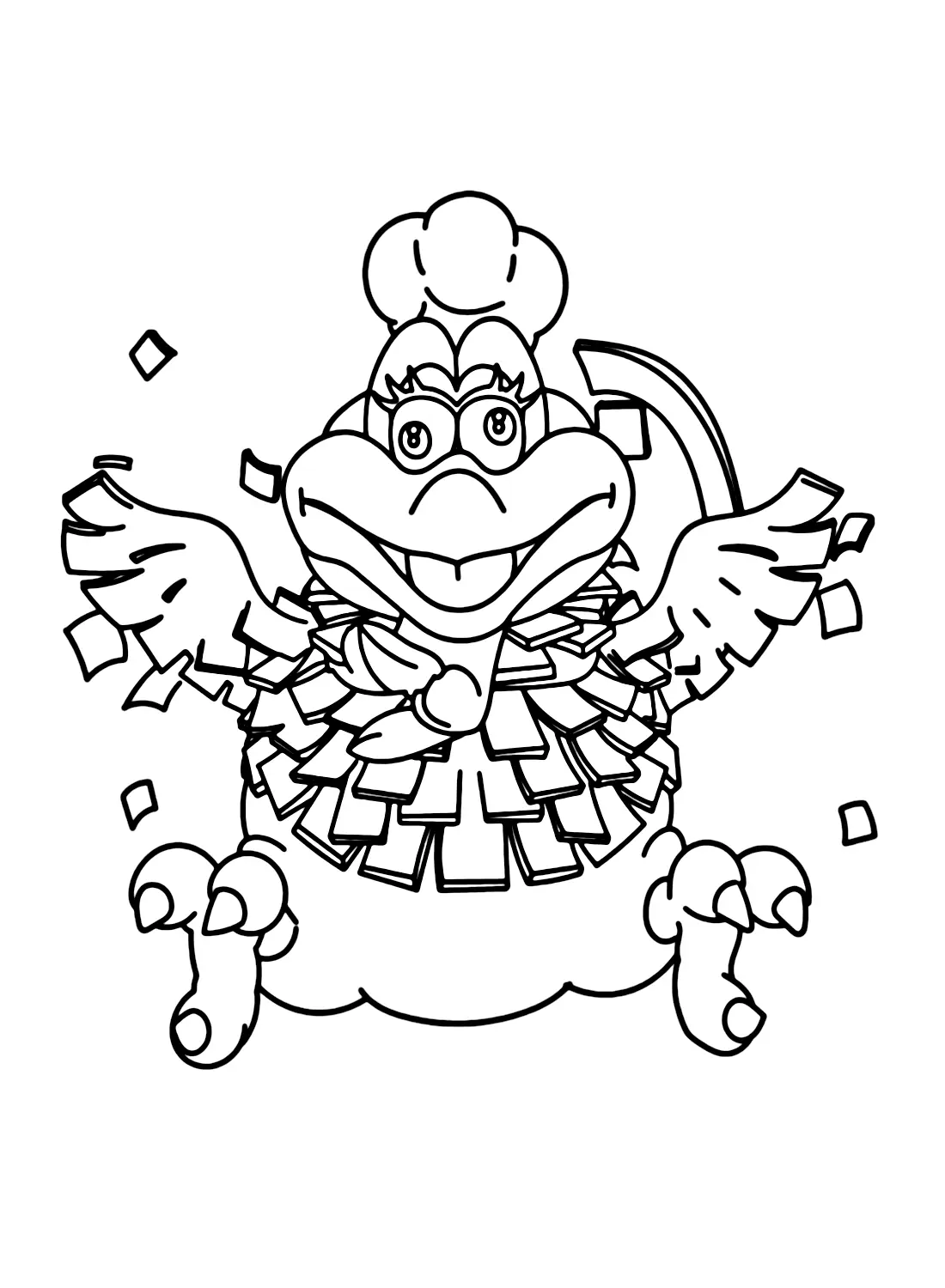 32 Super Mario Odyssey Coloring Pages Printable 27