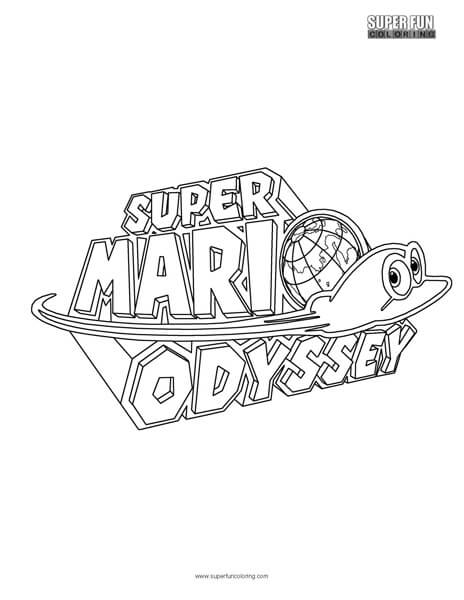 32 Super Mario Odyssey Coloring Pages Printable 4