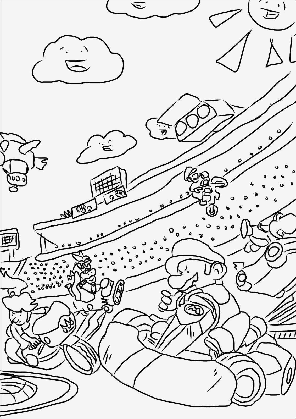 32 Super Mario Odyssey Coloring Pages Printable 6