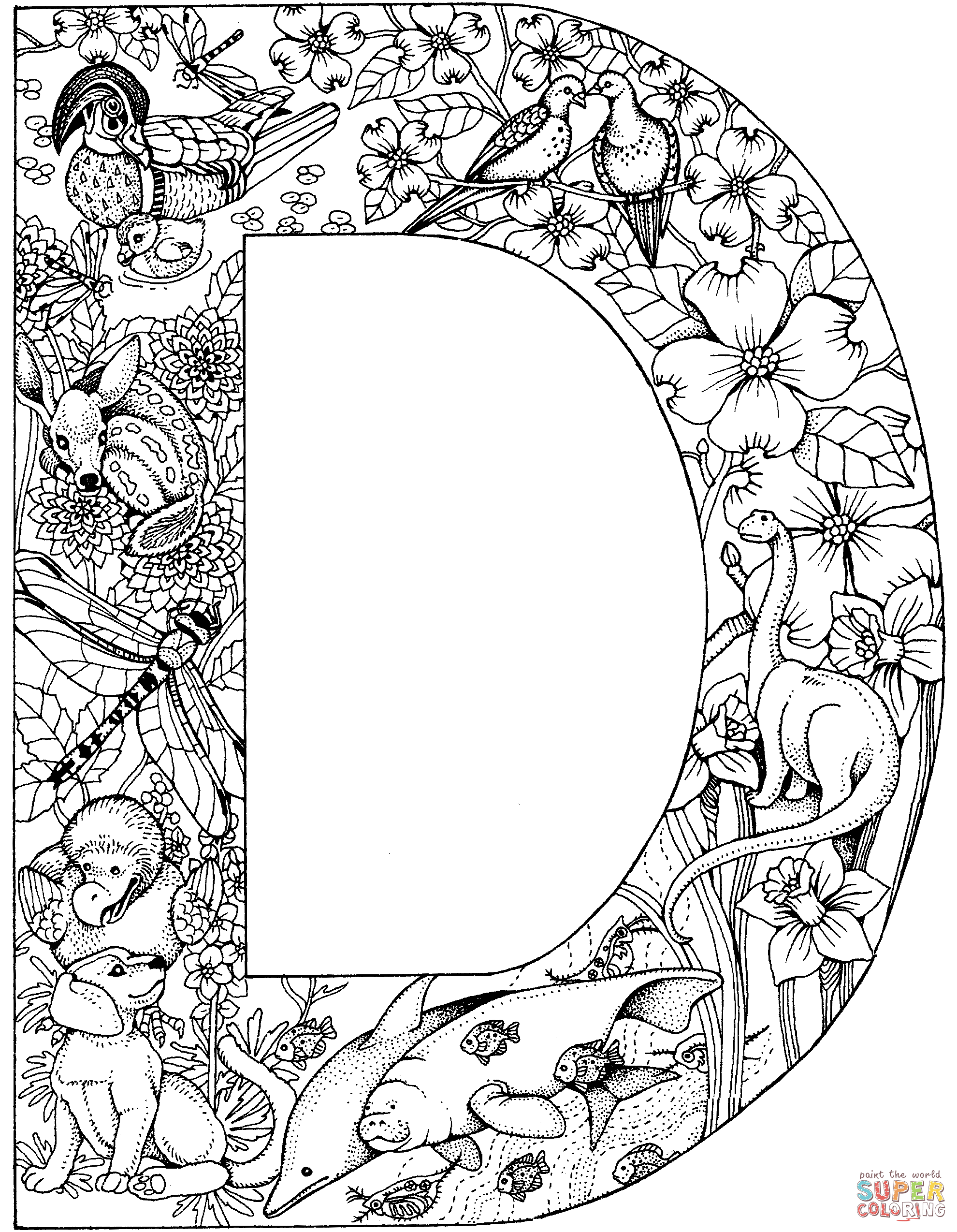 33 Letter I Coloring Pages Printable 13