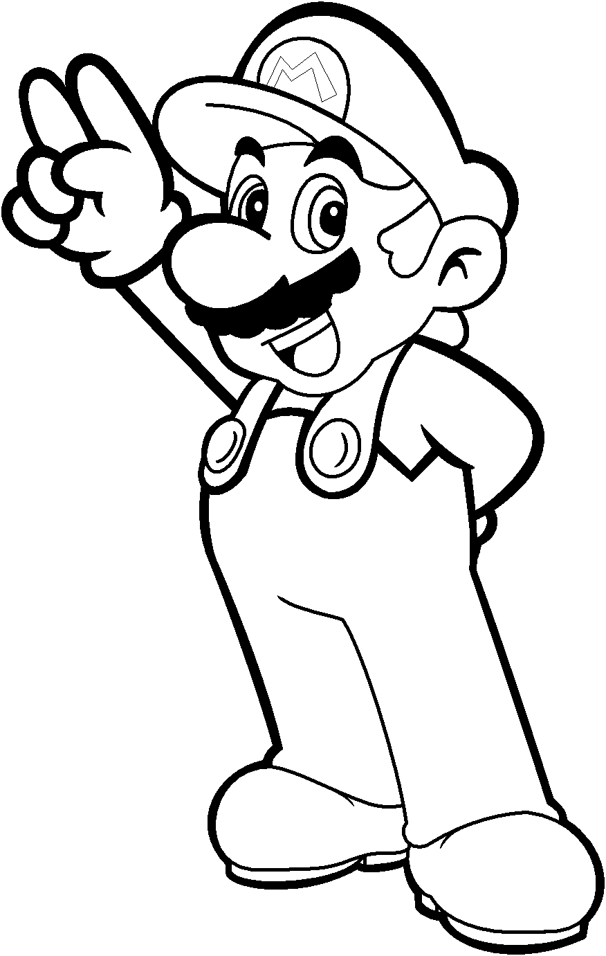 33 Mario Coloring Pages Printable Fun 1