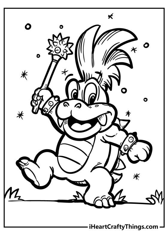 33 Mario Coloring Pages Printable Fun 14