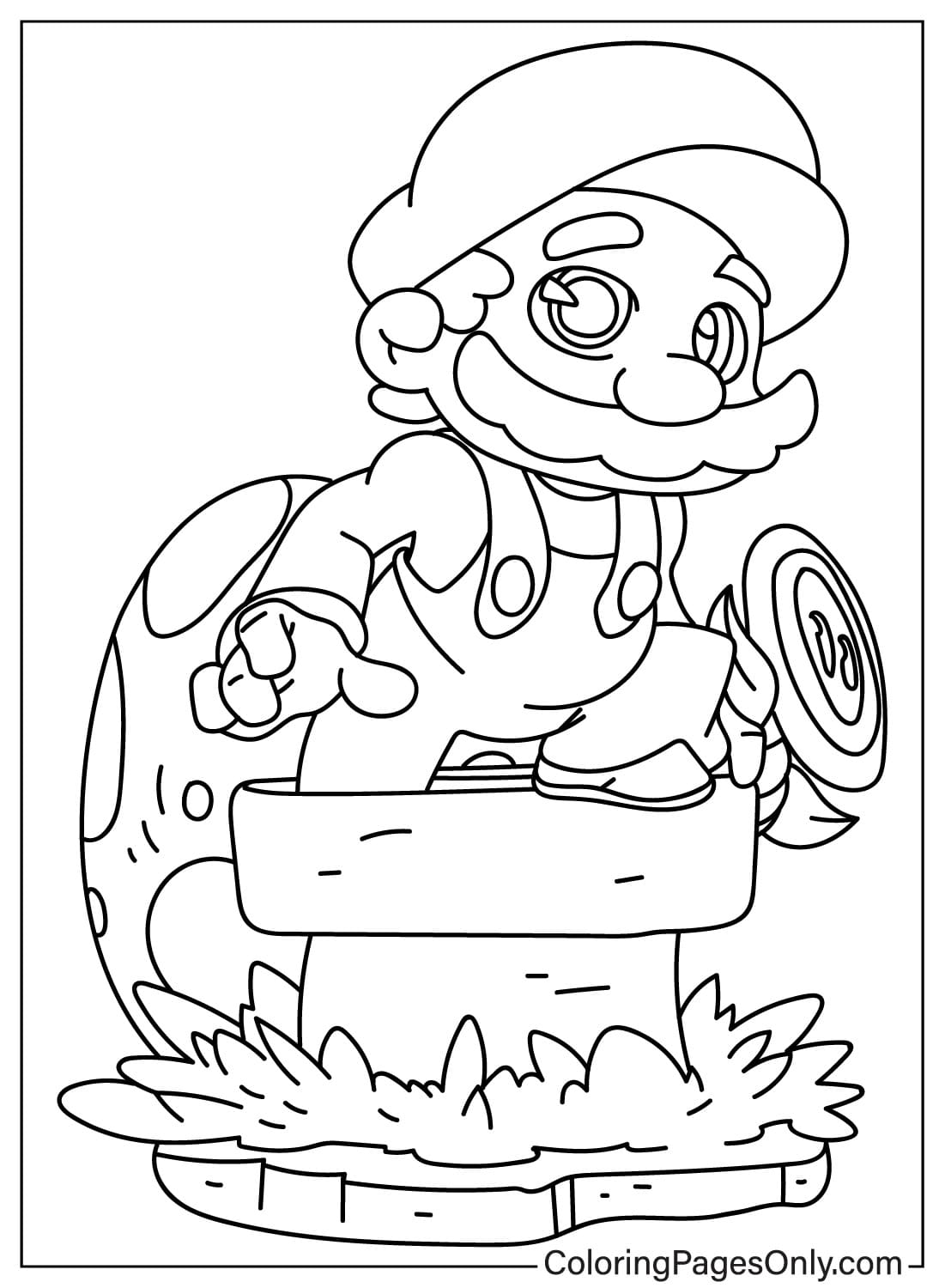 33 Mario Coloring Pages Printable Fun 15